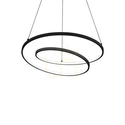 Kontrola Závěsné svítidlo Ideal Lux OZ SP D60 DALI černé 60 cm 304557