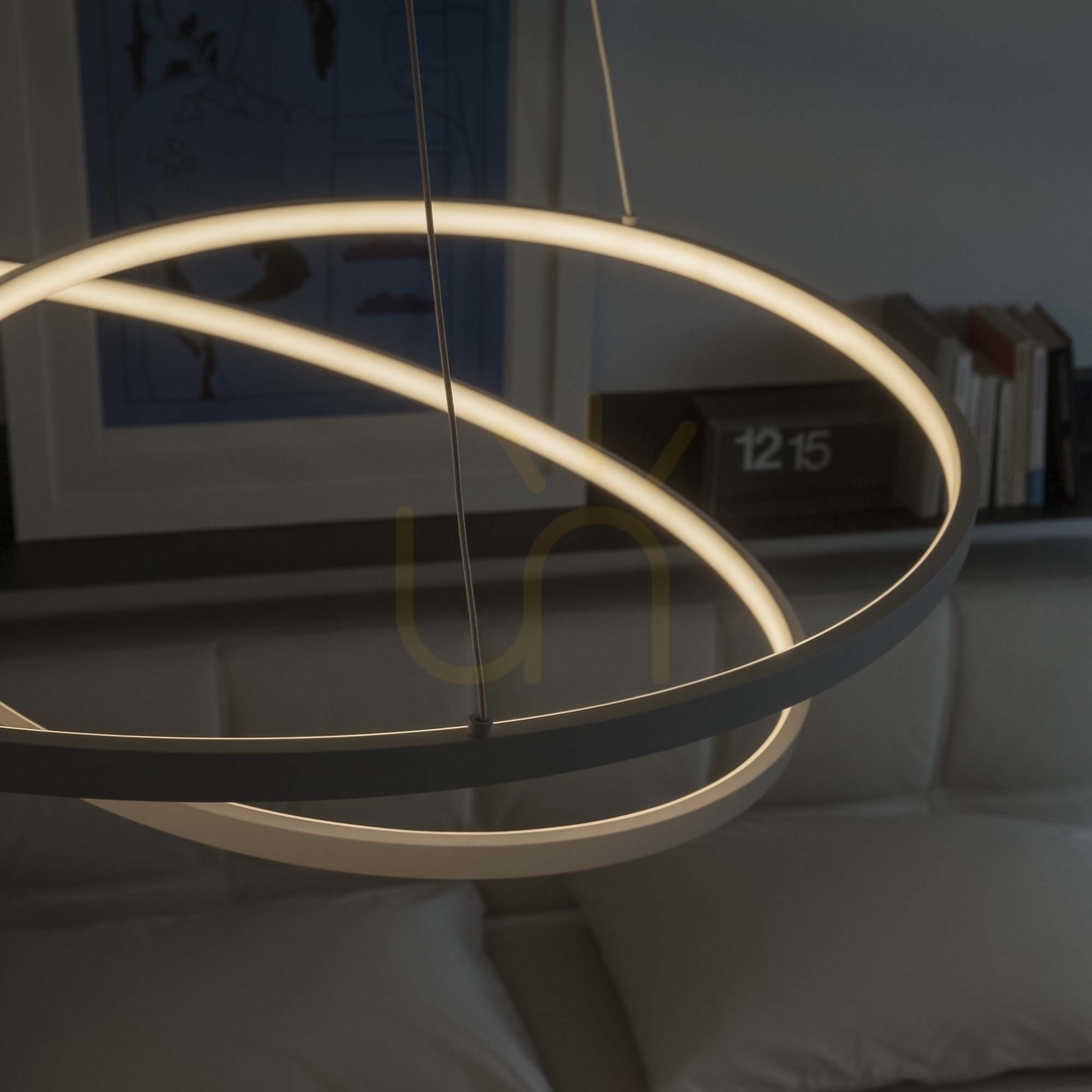 Zobrazit Závěsné svítidlo Ideallux OZ SP D80 Nero černé LED 52W 3000K 269450 Závěsné svítidlo Ideallux OZ SP D80 Nero černé LED 52W 3000K 269450