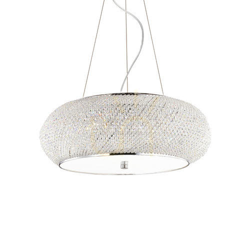 Kontrola Závěsné svítidlo Ideallux PASHA SP10 Cromo chrom 10xE14 082196