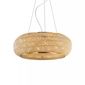 Závěsné svítidlo Ideal Lux Pasha SP14 Oro zlaté 65 cm 164984 small 1