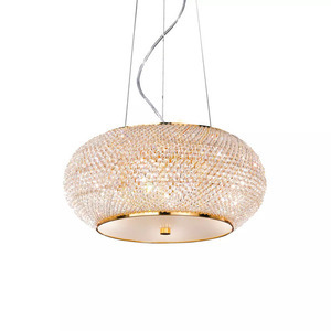 Závěsné svítidlo Ideal Lux Pasha SP6 Oro zlaté 6xE14 40 cm 082172 small 1