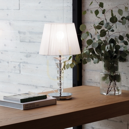 Kontrola Stolní lampa Ideal Lux Pegaso TL1 Big Bianco bílá 30 cm 059259