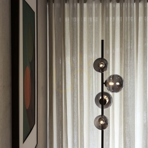 Stojací lampa Ideal Lux Perlage PT4 Fumé černá 4xG9 306988 small 3