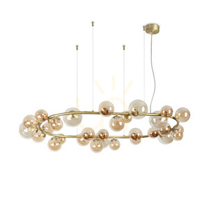 Závěsné svítidlo Ideallux Perlage SP30 Ambra jantarové mosaz 322780 0 Závěsné svítidlo Ideallux Perlage SP30 Ambra jantarové mosaz 322780 small 0