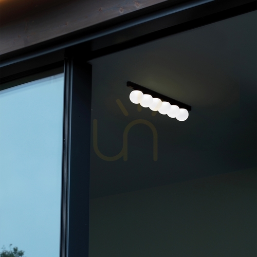 Kontrola Plafon Ideallux Binomio bílý LED 12W 30,9 cm 328232