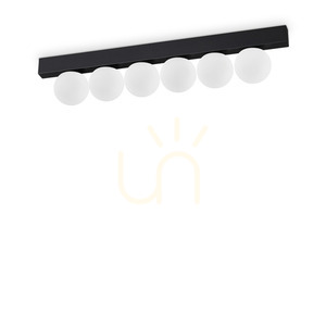 Plafon Ideallux Binomio PL6 černý LED 18W 43,5 cm 313290 small 0
