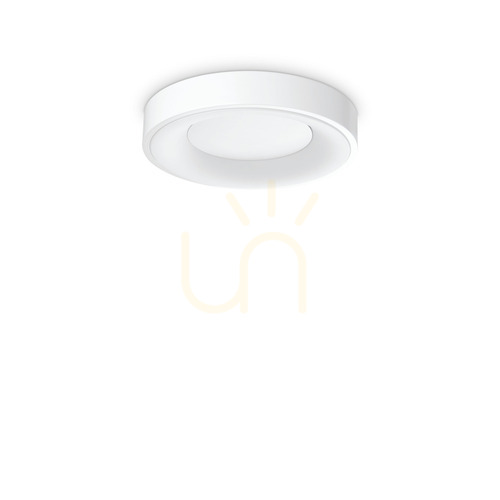 Kontrola Plafon LED Ideallux Planet PL D30 Bianco bílý 30 cm 312323