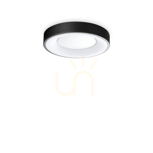 Kontrola Plafon LED Ideal Lux Planet PL D30 Nero černý 30 cm 328140