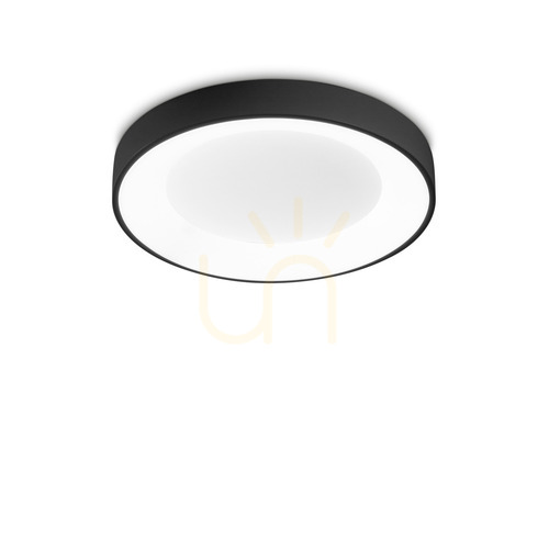 Kontrola Plafon LED Ideal Lux Planet PL D40 Nero černý 40 cm 20W 312330