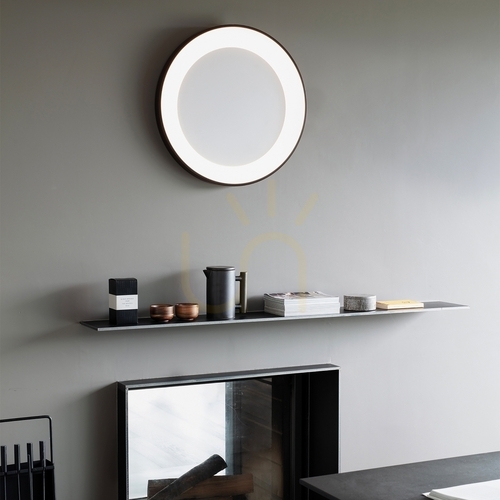 Kontrola Plafon LED Ideallux Planet PL D60 Nero černý 60 cm 29W 312361