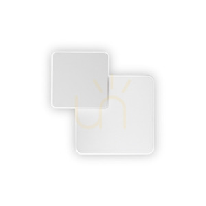 Nástěnné LED světlo Ideal Lux Pouche AP Square bílé 25 cm 259352 0 Nástěnné LED světlo Ideal Lux Pouche AP Square bílé 25 cm 259352 small 0