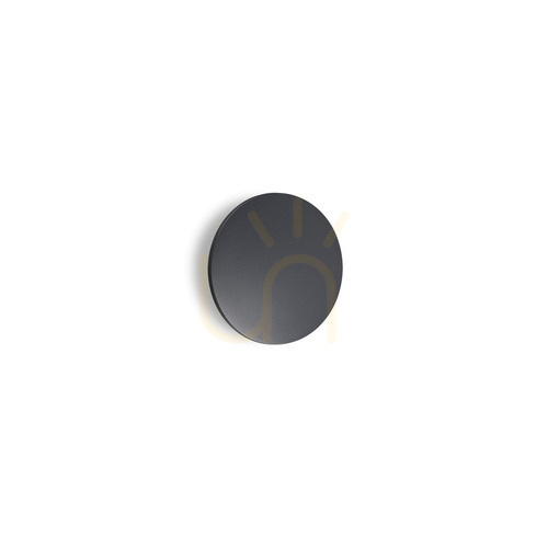Kontrola Venkovní nástěnné svítidlo Ideal Lux Punto AP D18 antracit LED 9W 313511