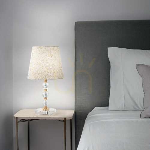 Kontrola Stolní lampa Ideal Lux Queen TL1 Medium Gold E27 077741