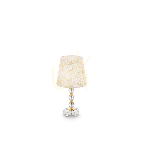 Kontrola Stolní lampa Ideal Lux Queen TL1 Medium Gold E27 077741