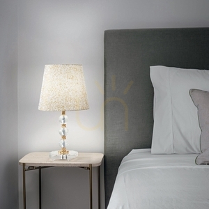 Stolní lampa Ideallux Queen TL1 Small zlatá 077734 1 Stolní lampa Ideallux Queen TL1 Small zlatá 077734 small 1