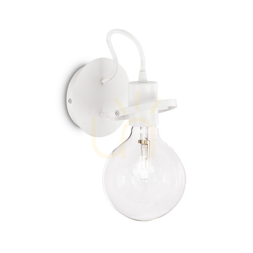 Kontrola Nástěnné svítidlo Ideal Lux Radio AP1 Bianco bílé E27 119465