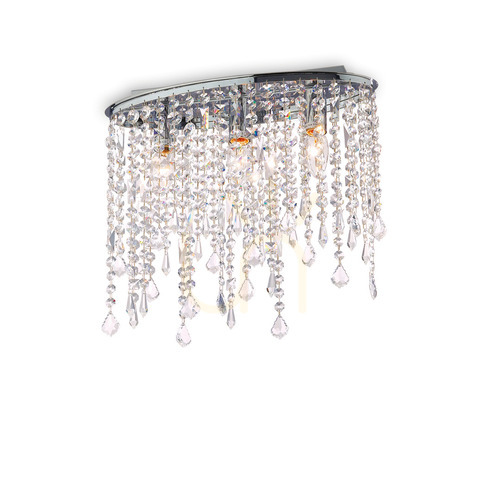 Kontrola Plafon Ideallux Rain PL3 chrom 3xE14 40 cm 008370