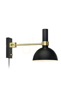Nástěnné světlo Markslojd LARRY 106970 černé kovové E27 1x60W 0 Nástěnné světlo Markslojd LARRY 106970 černé kovové E27 1x60W small 0