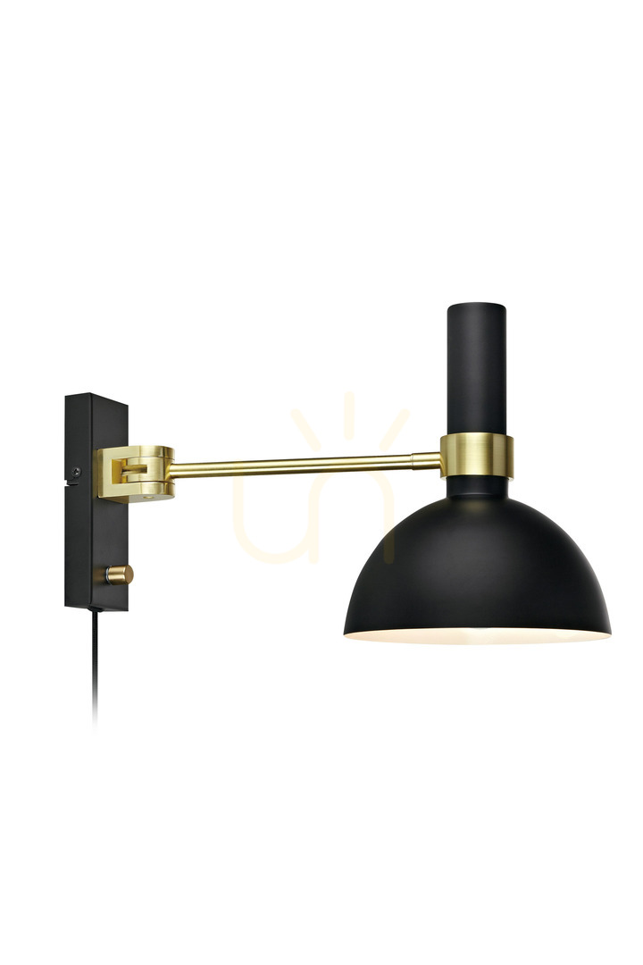 Kontrola Nástěnné světlo Markslojd LARRY 106970 černé kovové E27 1x60W Nástěnné světlo Markslojd LARRY 106970 černé kovové E27 1x60W