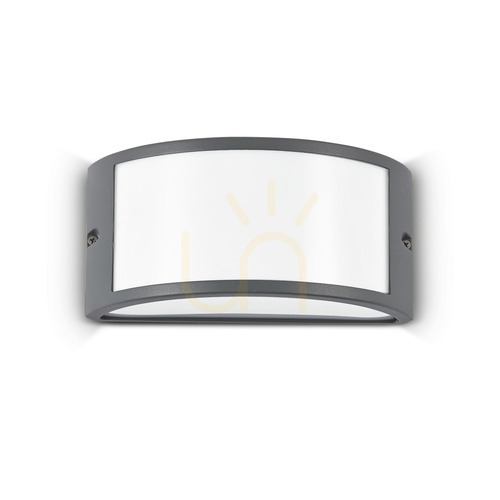 Kontrola Venkovní nástěnné svítidlo Ideal Lux REX AP1 antracit E27 092409