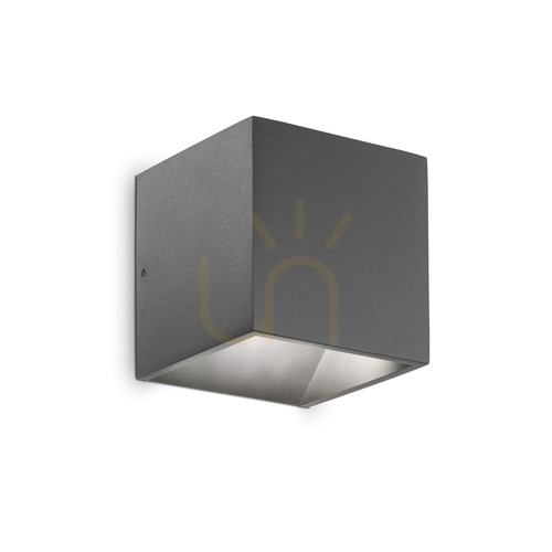 Kontrola Venkovní nástěnné svítidlo Ideal Lux Rubik AP antracit 3000K 247083