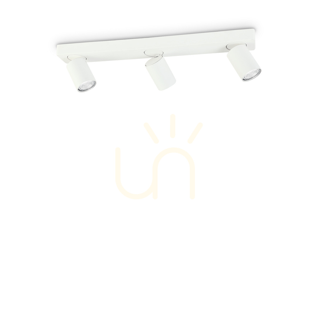 Zobrazit Plafon Ideallux Rudy PL3 Round Bianco bílý 3x GU10 229065 Plafon Ideallux Rudy PL3 Round Bianco bílý 3x GU10 229065