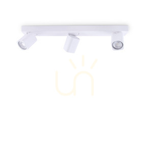 Plafon Ideallux Rudy PL3 Square Bianco bílý 3x GU10 294810 2 Plafon Ideallux Rudy PL3 Square Bianco bílý 3x GU10 294810 small 2