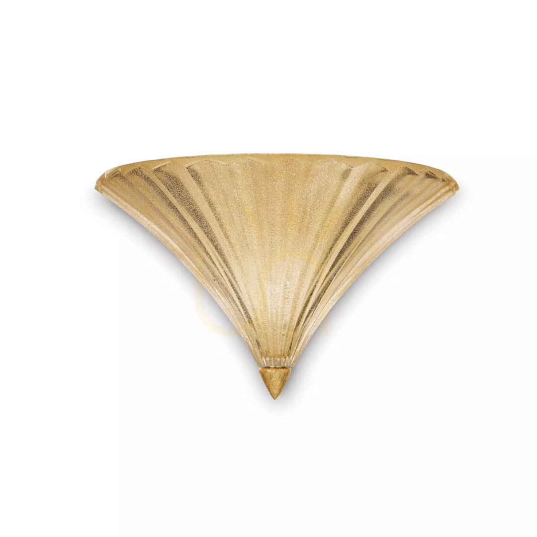 Pohled Nástěnné svítidlo Ideal Lux SANTA AP1 BIG ORO zlaté 087375 Nástěnné svítidlo Ideal Lux SANTA AP1 BIG ORO zlaté 087375