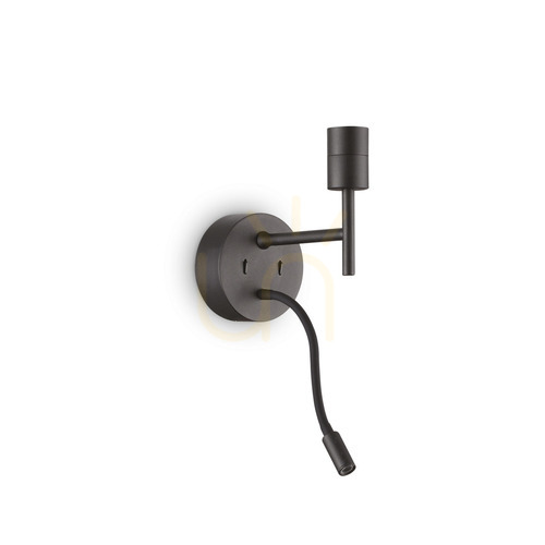 Kontrola Nástěnné svítidlo Ideal Lux Set Up MAP2 Nero černé 259826