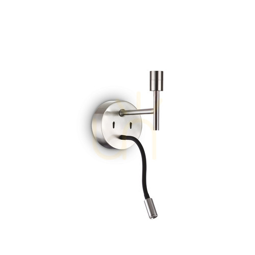 Kontrola Nástěnné svítidlo Ideallux SET UP MAP2 nickel 259833