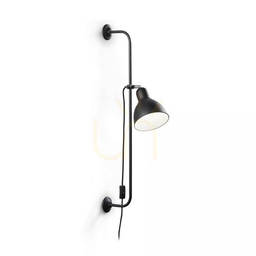 Kontrola Nástěnné svítidlo Ideal Lux Shower AP1 černé 179643