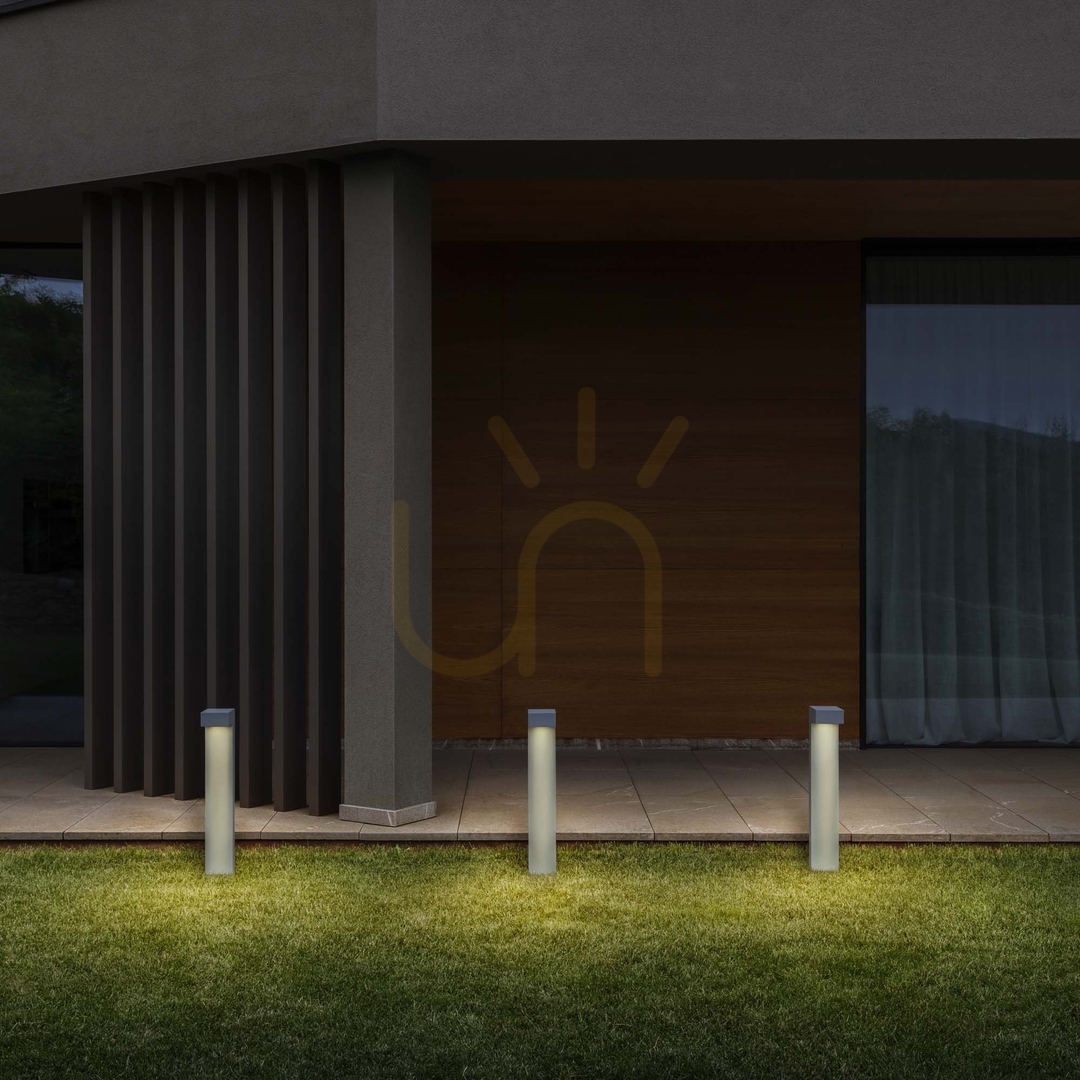Pohled Venkovní stojací světlo Ideal Lux Sirio PT2 H60 šedé 246970 Venkovní stojací světlo Ideal Lux Sirio PT2 H60 šedé 246970