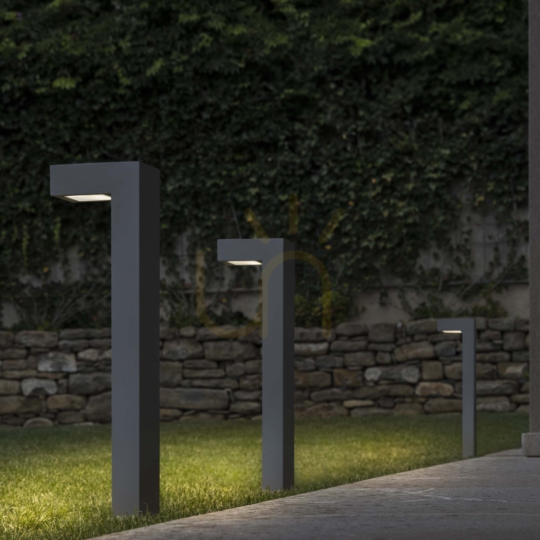 Náhled Venkovní stojací světlo Ideal Lux Sirio PT2 H60 šedé 246970 Venkovní stojací světlo Ideal Lux Sirio PT2 H60 šedé 246970