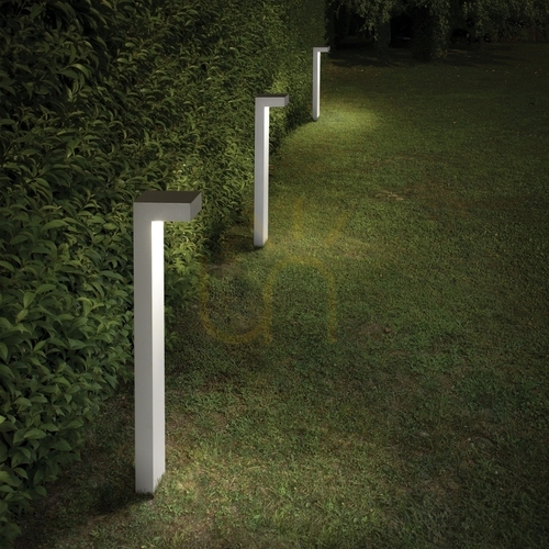 Kontrola Venkovní stojací lampa Ideal Lux Sirio PT2 H80 šedá 246963