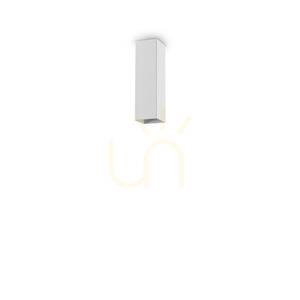 Čtvercové stropní svítidlo Ideal Lux LOOK 233772 bílé GU10 20 cm small 2