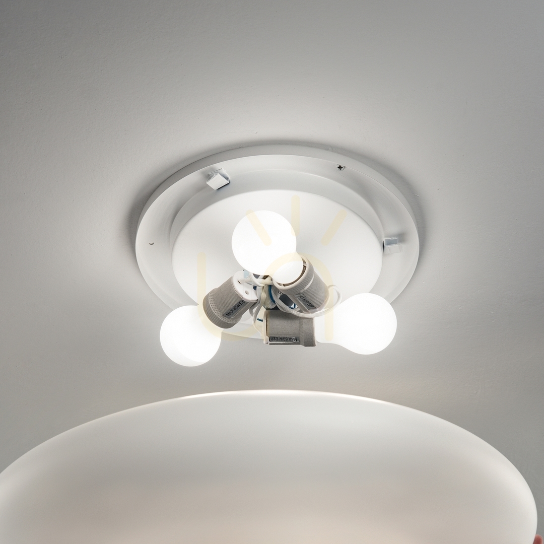 Zobrazit Plafon Ideallux Smarties PL3 D50 bílý 50 cm 032030 Plafon Ideallux Smarties PL3 D50 bílý 50 cm 032030
