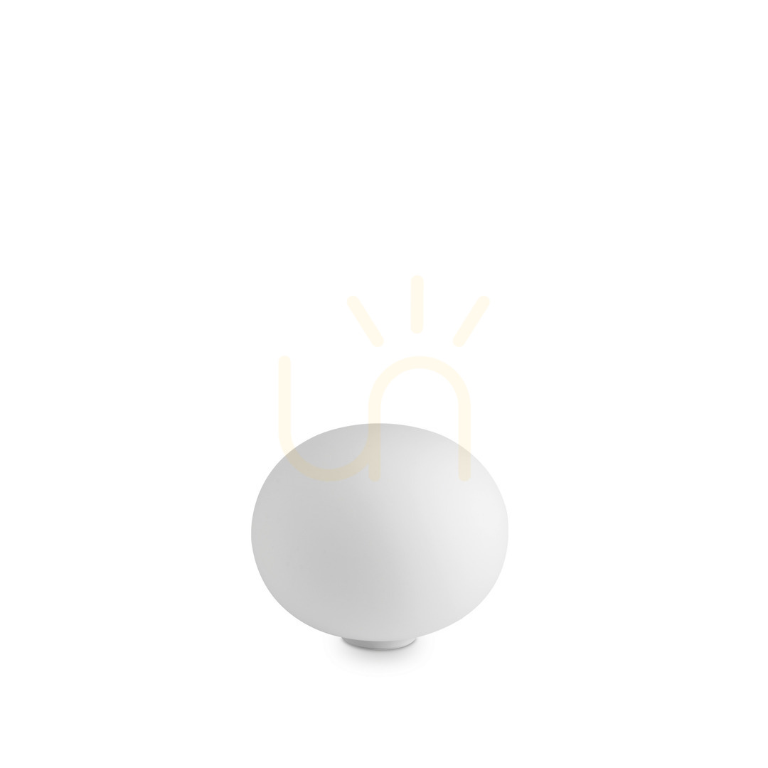 Kontrola Stolní lampa Ideal Lux Smarties TL1 D40 bílá sklo 327914 Stolní lampa Ideal Lux Smarties TL1 D40 bílá sklo 327914