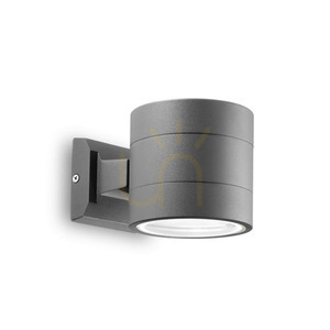 Venkovní nástěnné svítidlo Ideal Lux SNIF ROUND AP1 Bianco bílé G9 144283 small 1