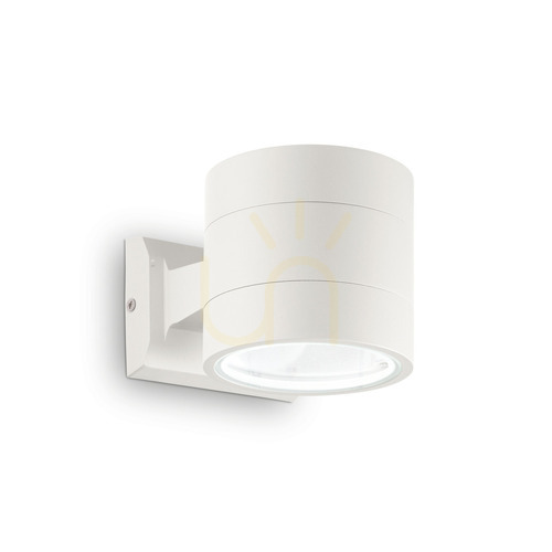 Kontrola Venkovní nástěnné svítidlo Ideal Lux SNIF ROUND AP1 Bianco bílé G9 144283