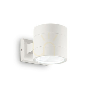 Venkovní nástěnné svítidlo Ideal Lux SNIF ROUND AP1 Bianco bílé G9 144283 small 0