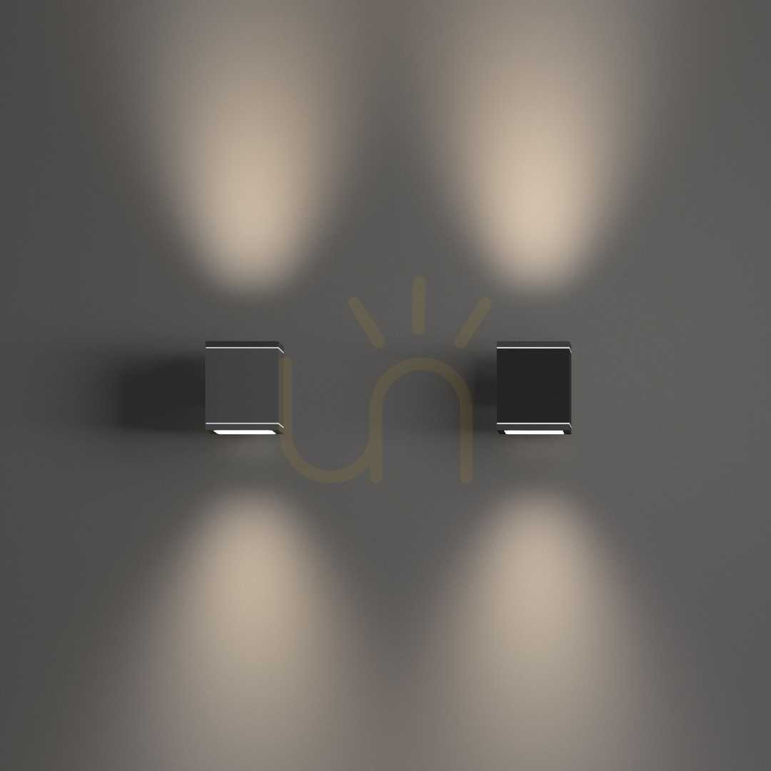 Zobrazit Venkovní nástěnné svítidlo Ideal Lux SNIF SQUARE AP1 antracit 121963 Venkovní nástěnné svítidlo Ideal Lux SNIF SQUARE AP1 antracit 121963