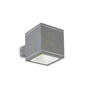 Venkovní nástěnné svítidlo Ideal Lux SNIF SQUARE AP1 antracit 121963 0 Venkovní nástěnné svítidlo Ideal Lux SNIF SQUARE AP1 antracit 121963 small 0