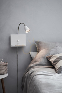 Nástěnné světlo Markslojd Logi 1x GU10 7W bílé kovové 107140 small 1