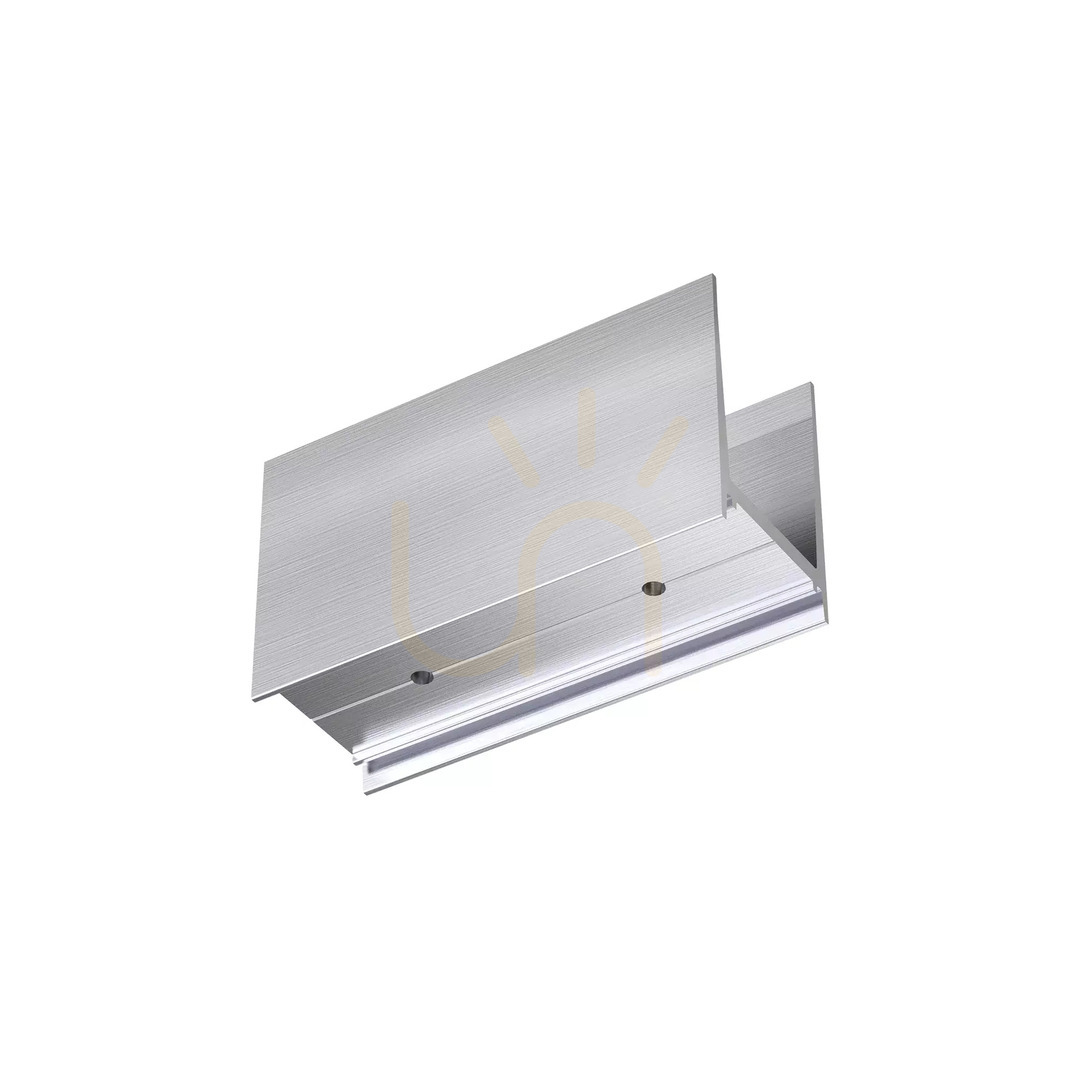 Pohled Spojka pro lištový systém Ideallux STEEL Straight Continuous stříbrná 271712 Spojka pro lištový systém Ideallux STEEL Straight Continuous stříbrná 271712