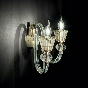 Nástěnné svítidlo Ideal Lux Strauss AP2 zlaté sklo 2xE14 140599 1 Nástěnné svítidlo Ideal Lux Strauss AP2 zlaté sklo 2xE14 140599 small 1