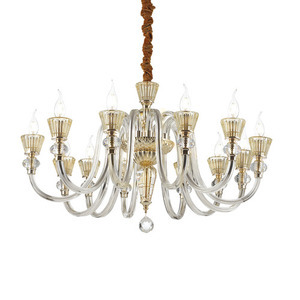 Lustr Ideallux Strauss Gold SP12 12xE14 84,5 cm 140612 0 Lustr Ideallux Strauss Gold SP12 12xE14 84,5 cm 140612 small 0