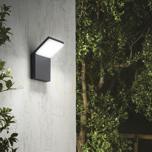 Kontrola Venkovní nástěnné svítidlo Ideal Lux Style antracit 3000K LED 8,5W 246857