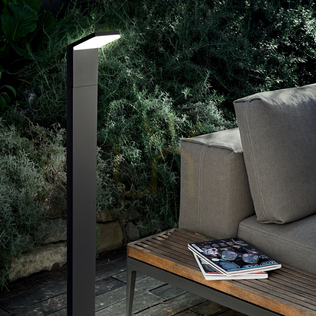 Pohled Venkovní stojací lampa Ideal Lux STYLE 100 cm antracit LED 4000K 8,5W 322438 Venkovní stojací lampa Ideal Lux STYLE 100 cm antracit LED 4000K 8,5W 322438