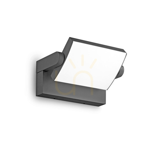 Kontrola Venkovní nástěnné svítidlo Ideallux SWIPE AP antracit LED 20,5 W 287683