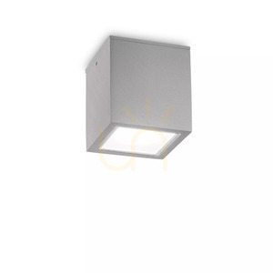Venkovní stropní svítidlo Ideallux TECHO PL1 BIG NERO černé GU10 251530 small 1